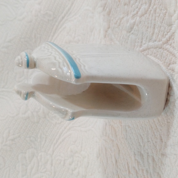 Vintage Geese Picking Through a Basket Table Napkin Holder Made in Japan 1950s - Picture 4 of 8